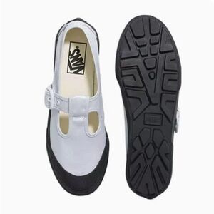 Brand New Vans Style 93 Coated Canvas 'White Black' Mary Jane Sneakers